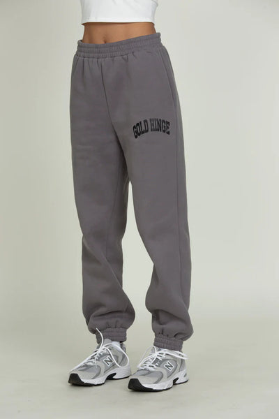 Gold Hinge Obsidian Grey Sweatpants