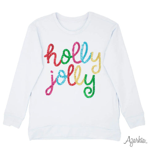 Youth Holly Jolly Sequin Pocket Tunic