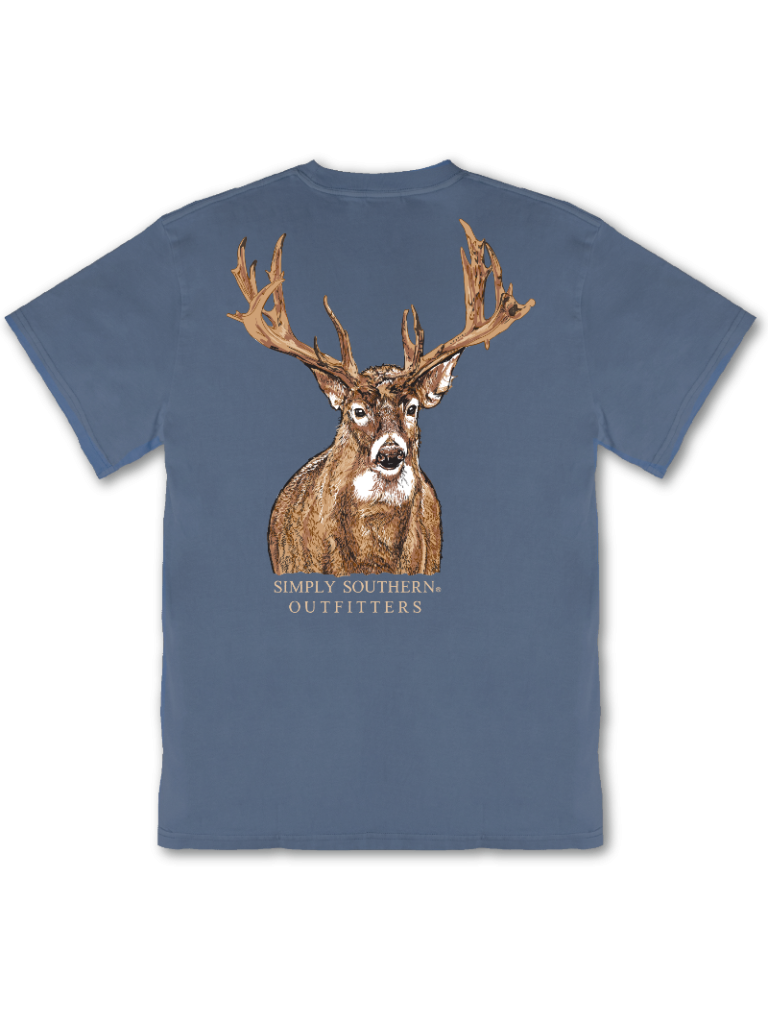 Boy's Overcast Mineral Deer Tee