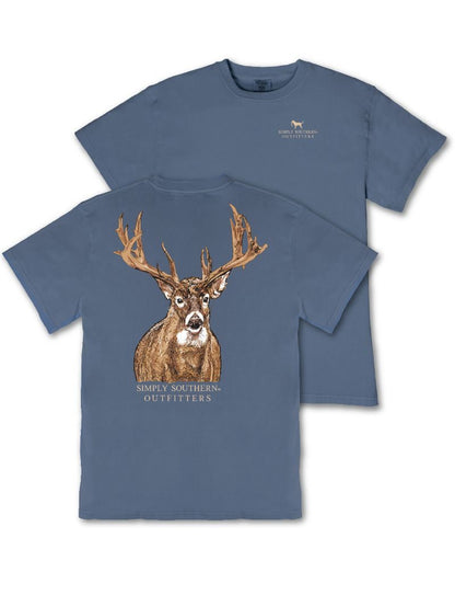 Boy's Overcast Mineral Deer Tee
