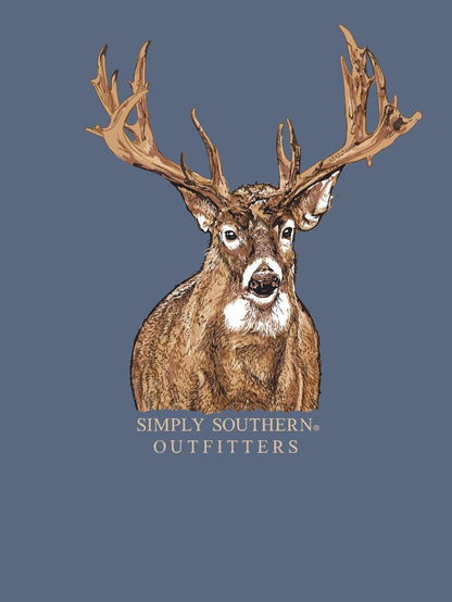 Boy's Overcast Mineral Deer Tee