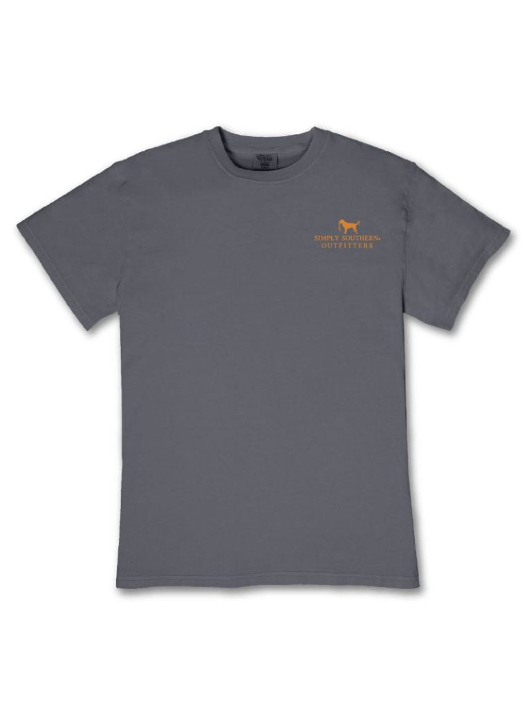 Men's Graphite Mineral Down In The Marsh Tee