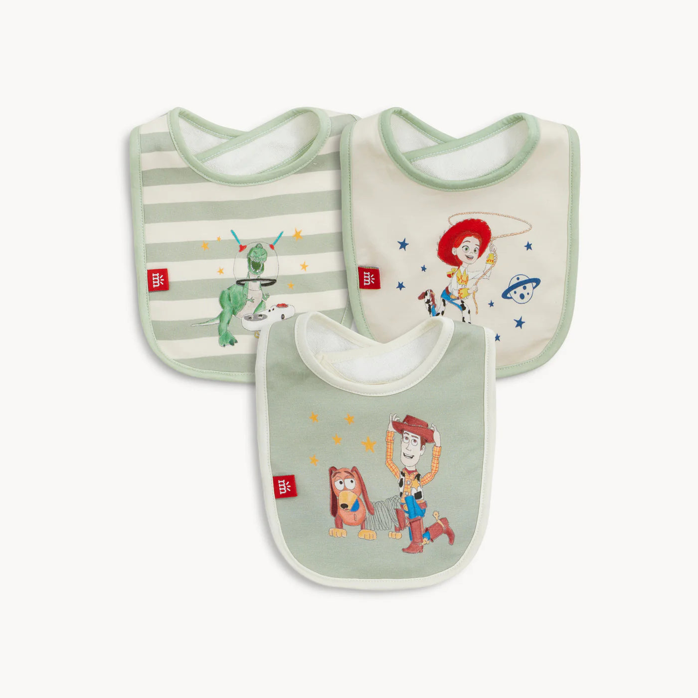 Magnetic Me Woody & Friends 3-Pack Bib Set