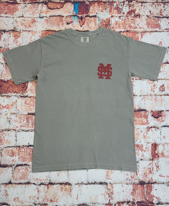 Grey MSU The Dude Short Sleeve