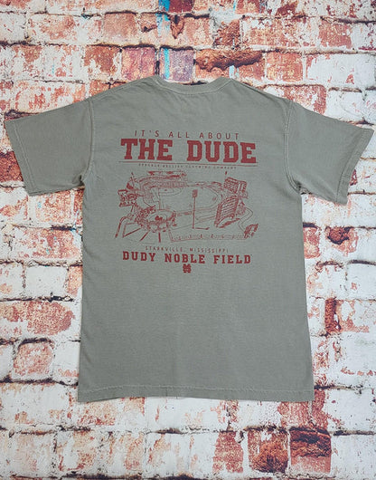 Grey MSU The Dude Short Sleeve