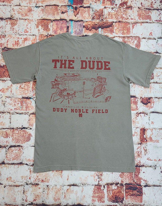 Grey Speckle Bellies MSU The Dude Short Sleeve