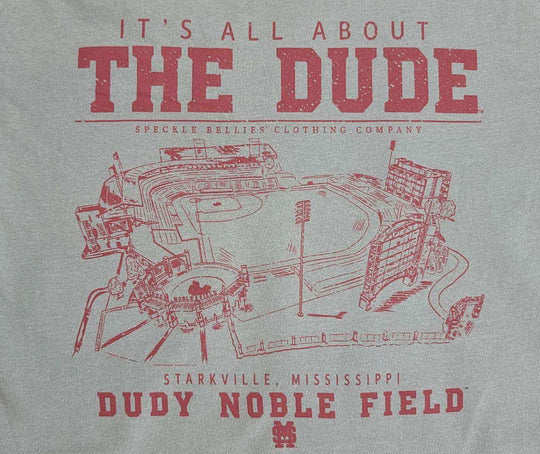 Grey MSU The Dude Short Sleeve