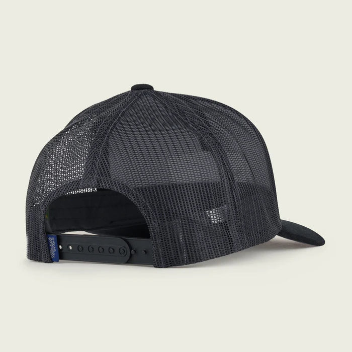 Black Script Trucker Hat