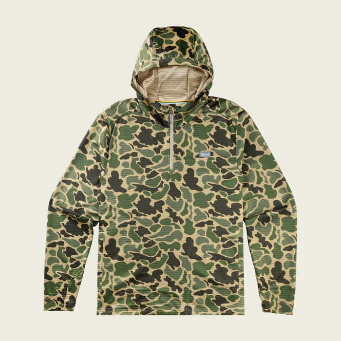 Green Mallard Camo Sullivan Hagood Tech Hoodie