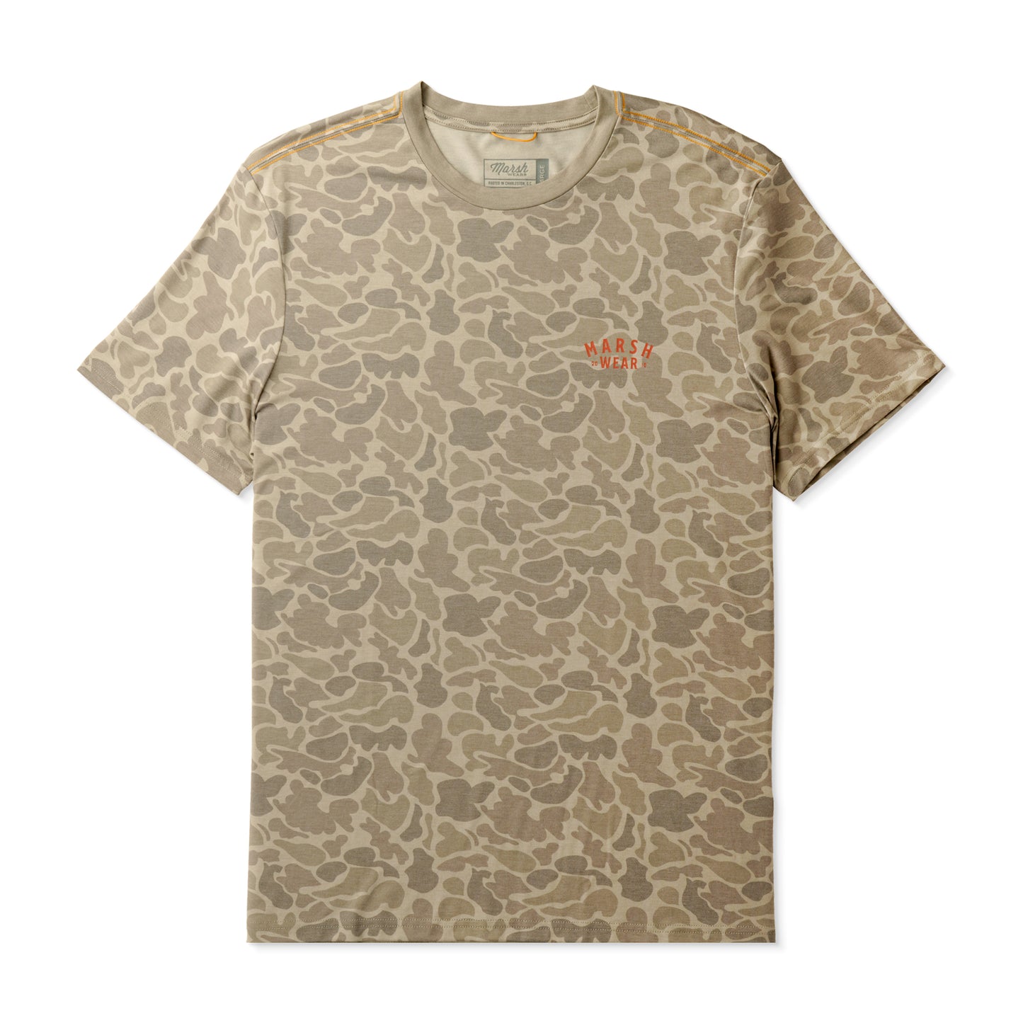 Khaki Mallard Camo Stackhouse Tech Tee