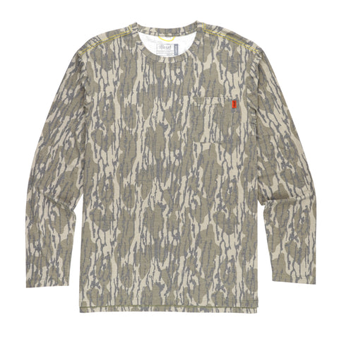 Mossy Oak Bottomland Long Sleeve Buxton Tech Crew
