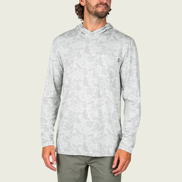 Gray Mallard Camo Buxton Tech Hoodie