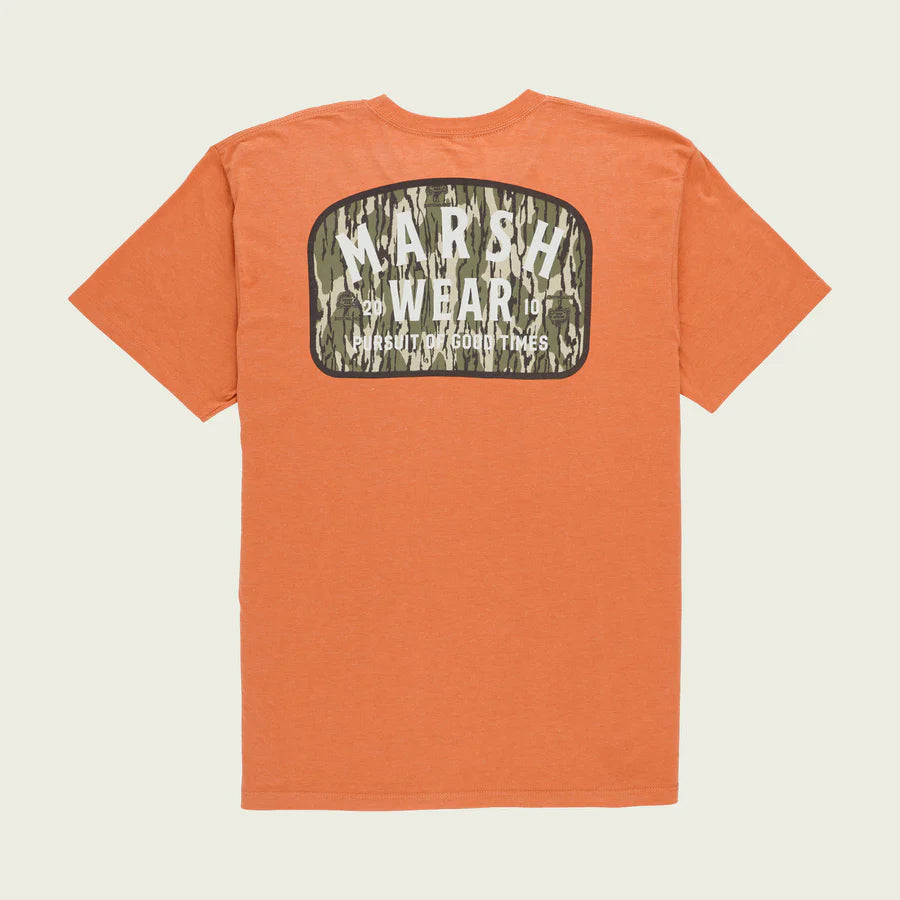 Raw Sienna Heather Bottomland Alton Short Sleeve T-Shirt