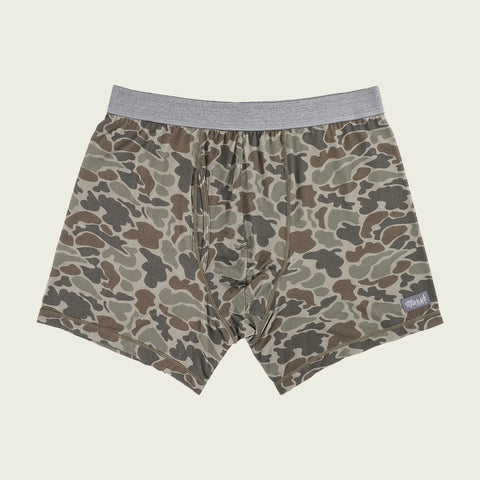 Dark Green Mallard Camo Buxton Brief Boxers