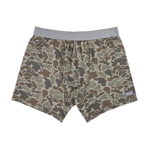 Dark Green Mallard Camo Buxton Brief Boxers