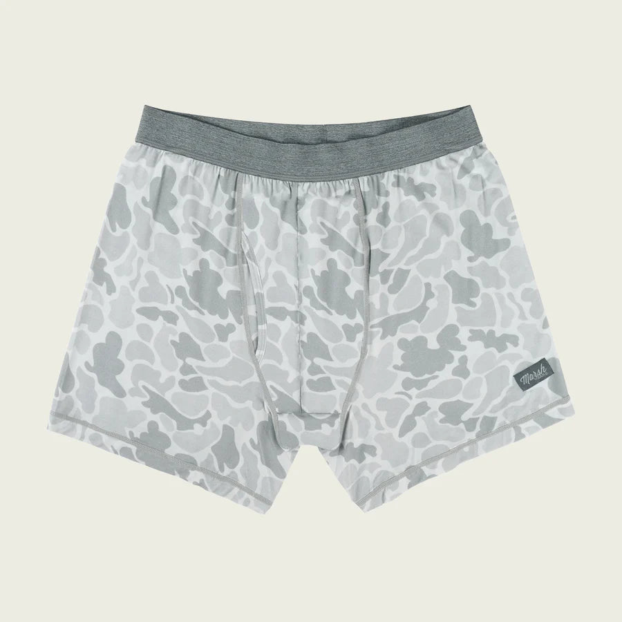 Gray Mallard Camo Buxton Brief Boxers