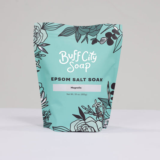 Buff City Soap Epsom Salt Soak - Magnolia