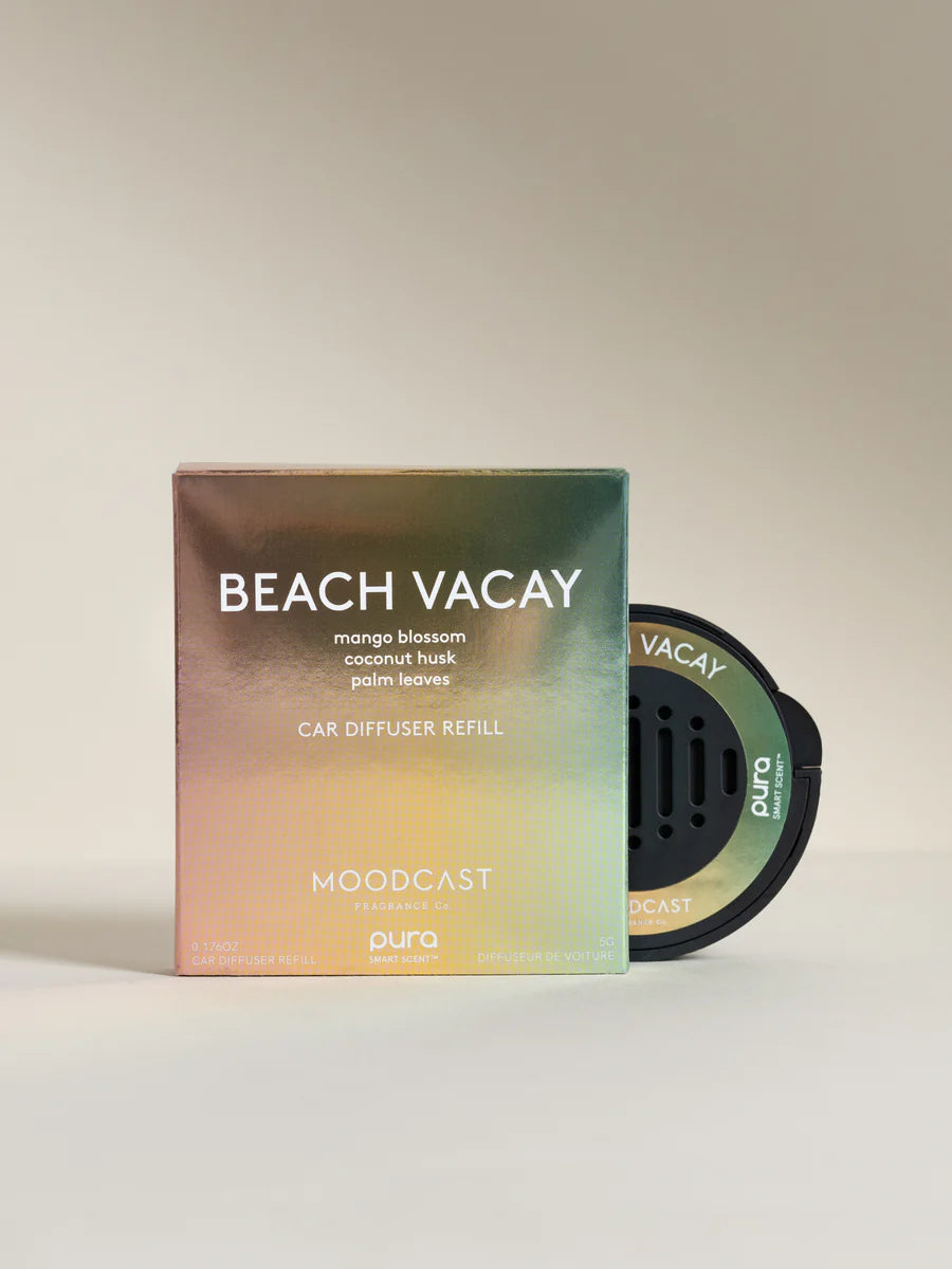 Pura Car Fragrance - Moodcast Beach Vacay