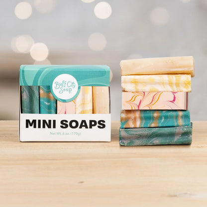 Buff City Soap Must Have Mini Soap Set
