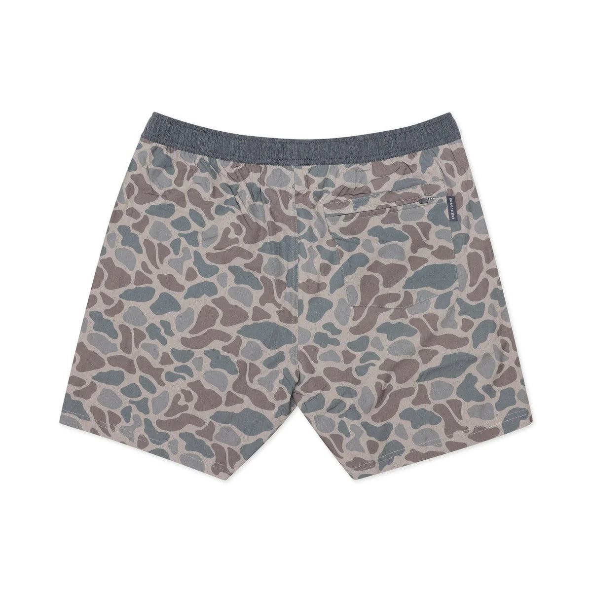 Classic Deer Camo with Grey Liner Athletic Shorts