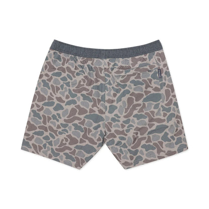 Classic Deer Camo with Grey Liner Athletic Shorts