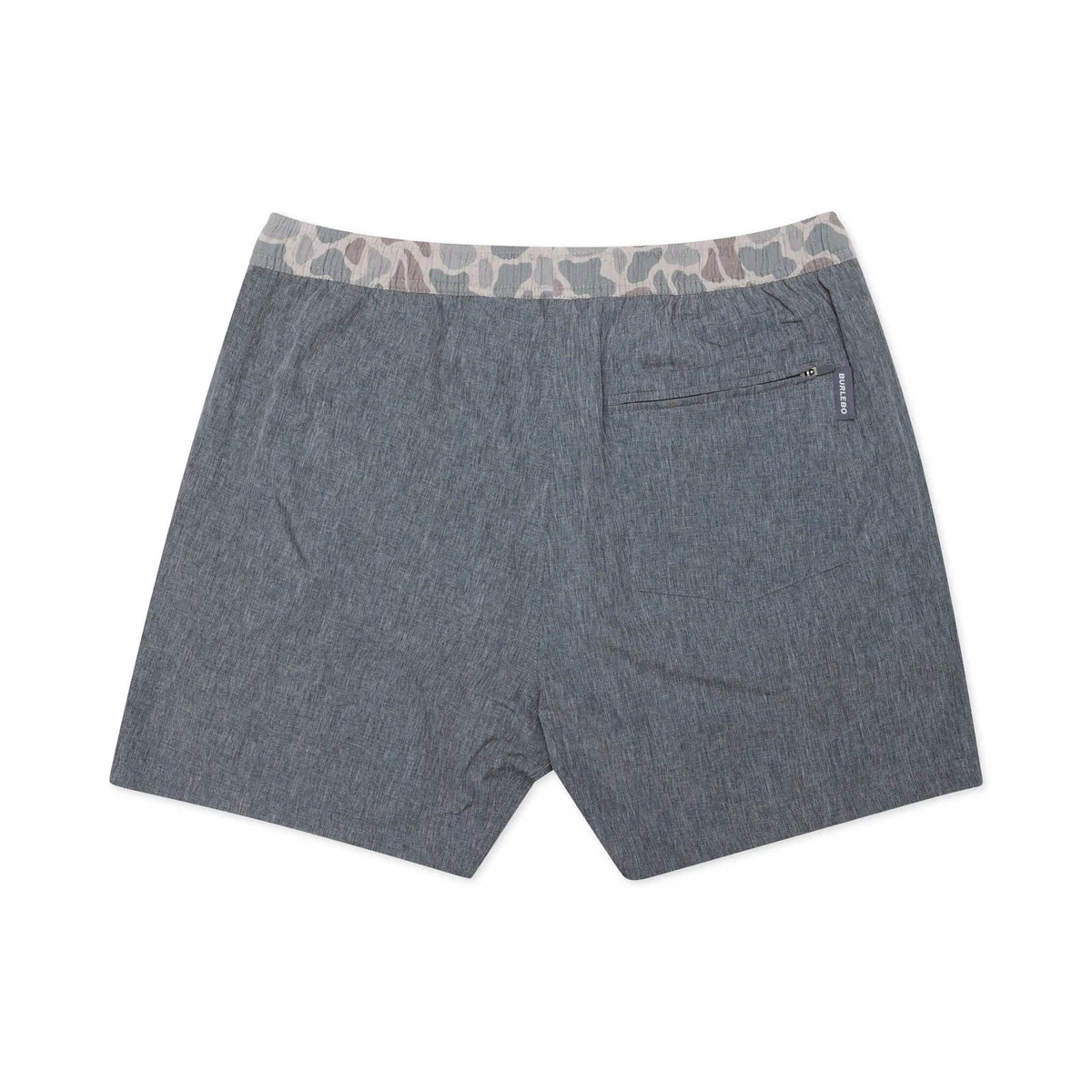Grizzly Grey with Classic Deer Camo Liner Athletic Shorts