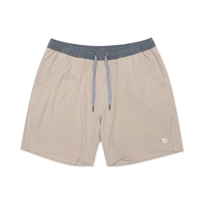 Heather Khaki with Venado Camo Liner Athletic Shorts