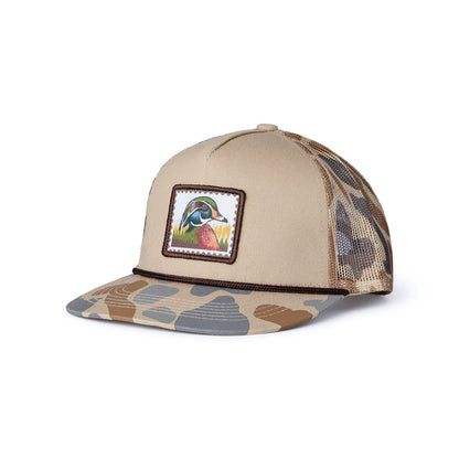 Camo Wood Duck Stamp Cap