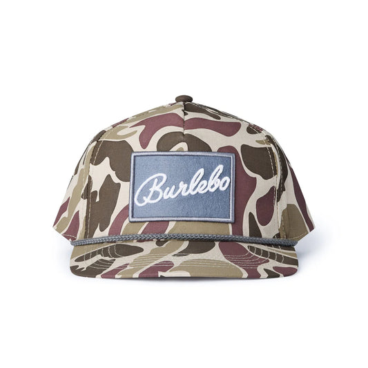 Camo Burlebo Grey Patch Cap