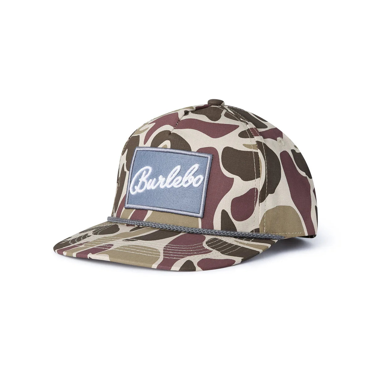 Camo Burlebo Grey Patch Cap