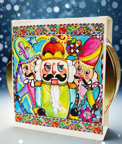 Nutcracker Holiday Tin