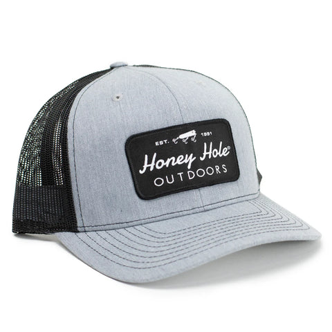 Black OG Heather Grey Snapback Hat
