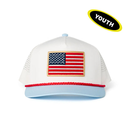 Youth Old Glory Flag Performance Cap