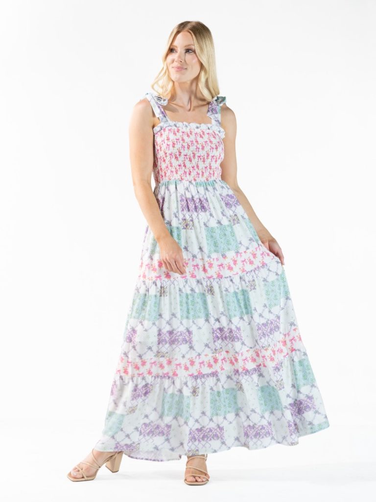 Trail Patch Sweet Girl Tie Dress