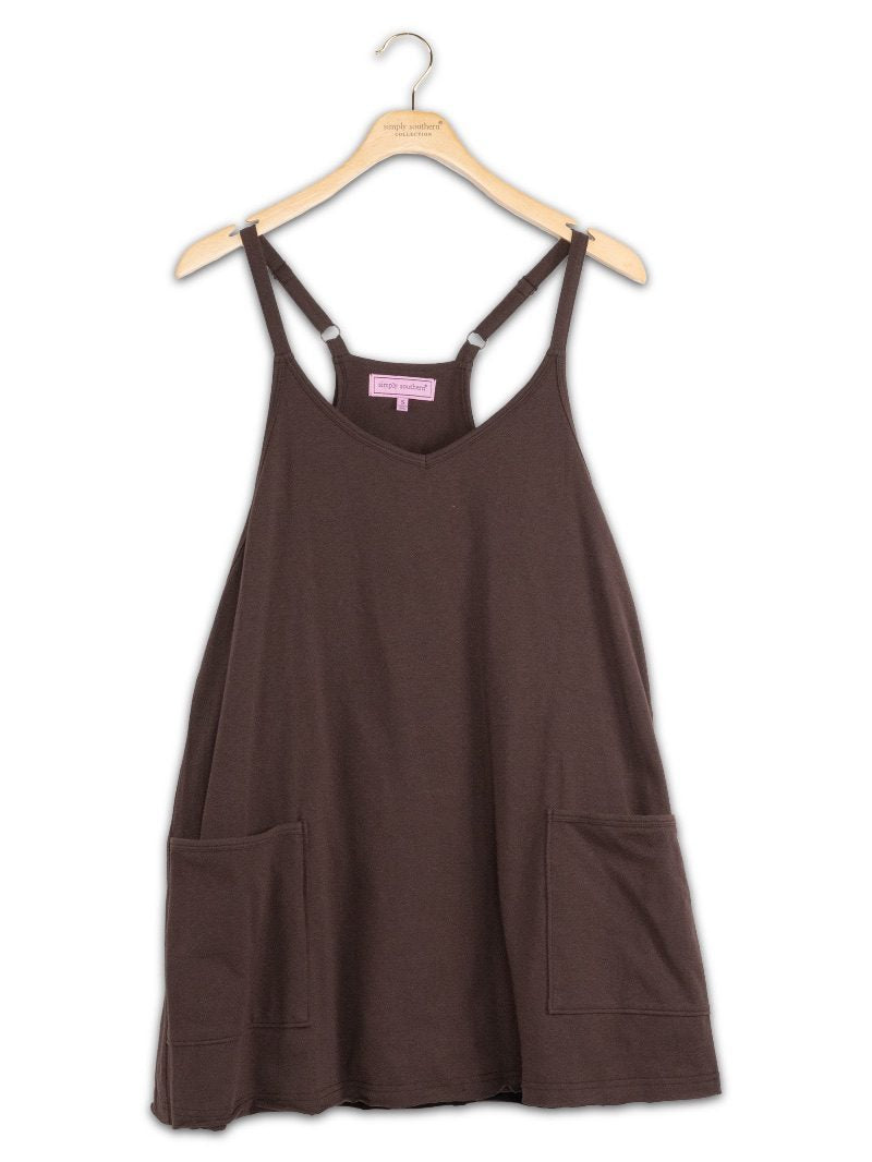 Coffee Tara Dress