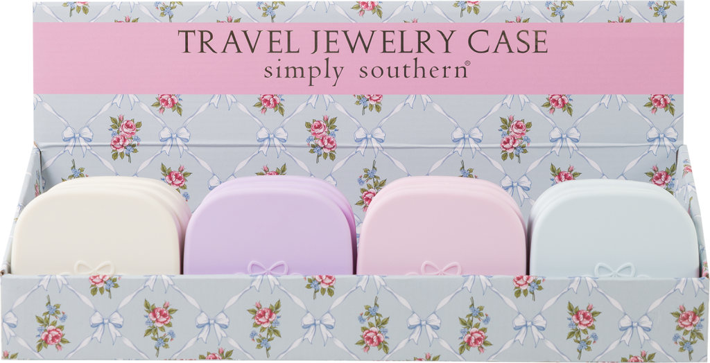 Travel Jewelry Case with Mirror