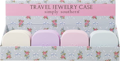 Travel Jewelry Case with Mirror
