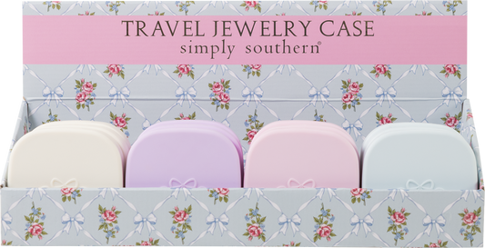 Travel Jewelry Case with Mirror