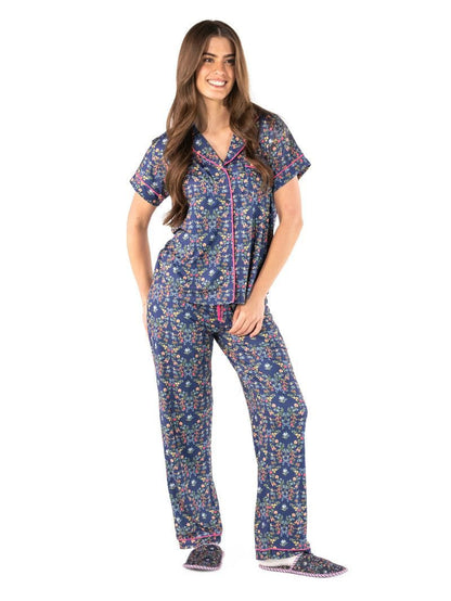 Ribbon Flower Simply Soft Pajama Pant Set