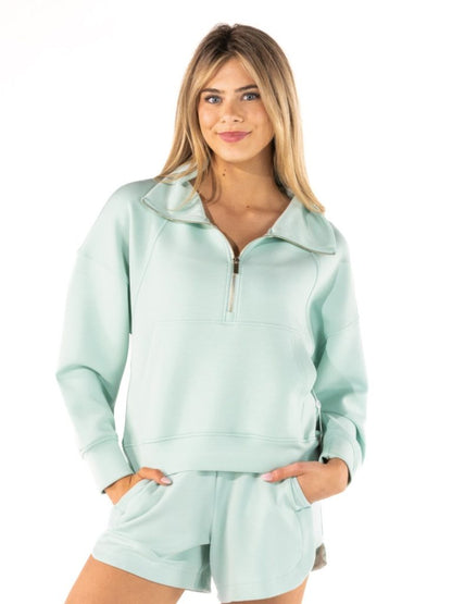 Harbor Half Zip Lounge Pullover