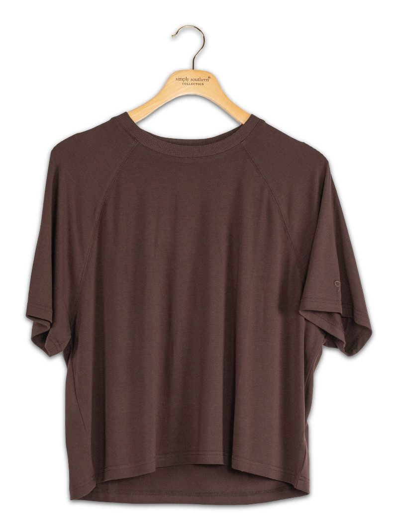 Coffee Modal Jersey Lounge Tee