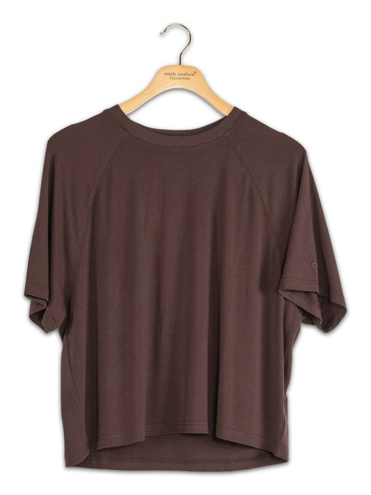 Coffee Modal Jersey Lounge Tee