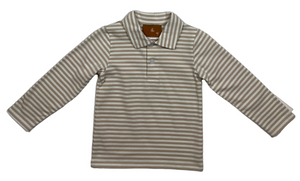 Khaki Stripe Weston Long Sleeve Shirt