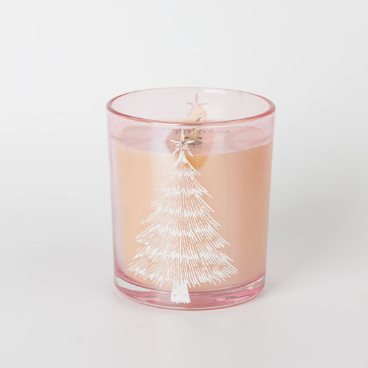 Sweet Grace Collection Candle #079 Pink Tree Decal