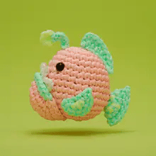 Poe the Angler Fish Crochet Kit