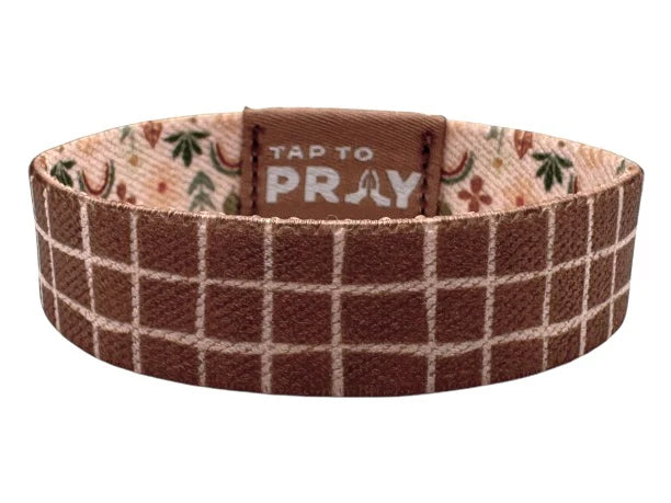 Tap To Pray™ Wristbands - Prairie & Plaid