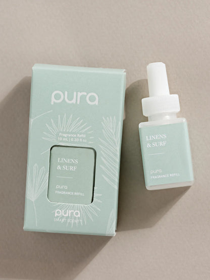 Pura Home Smart Vial - Linens & Surf