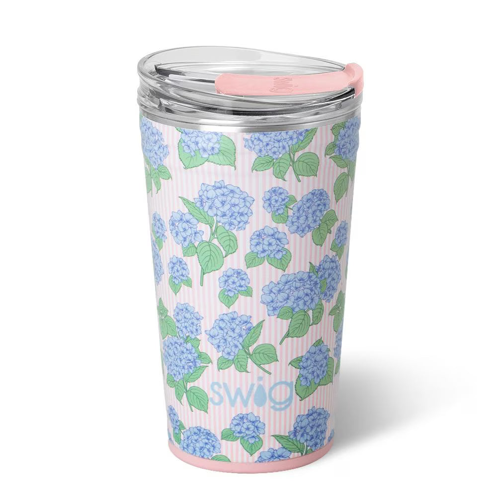 Swig Hydrangea 24 oz Party Cup