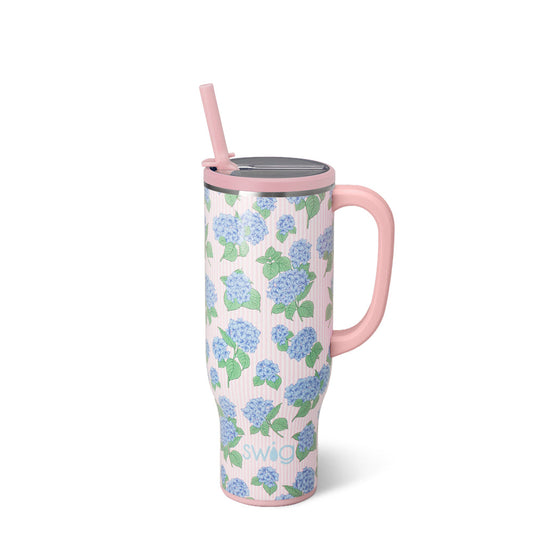 Swig Hydrangeas 30 oz. Mega Mug