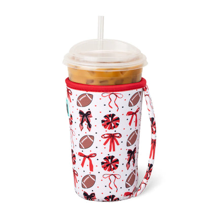Swig Red + Black We’ve Got Spirit Iced Cup Coolie